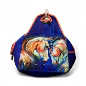 Twin Horses Equestrian helmet bag